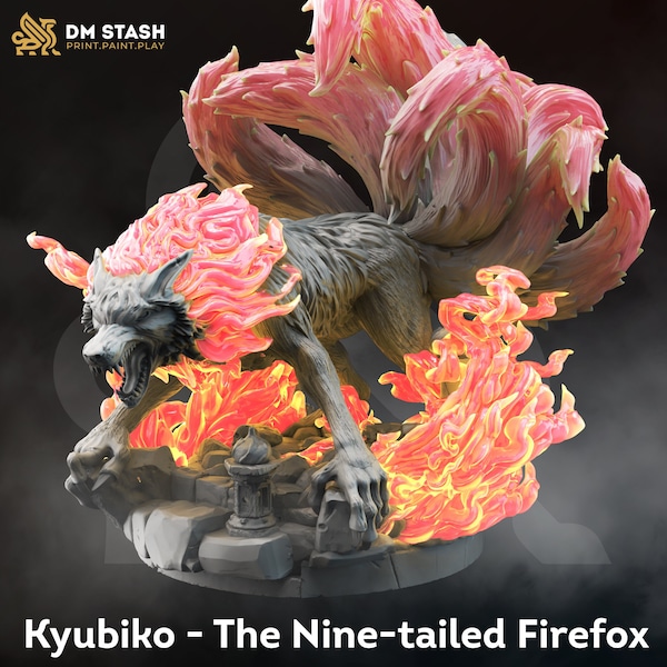 Kyubiko, The Nine-tailed Firefox | Elemental Energies - DM Stash