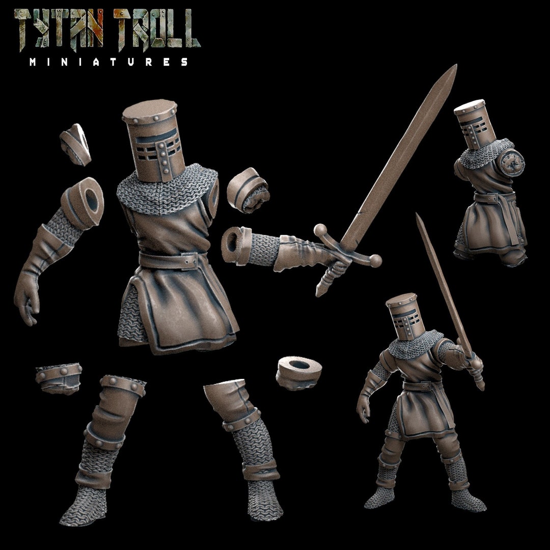 Black Knight Modular Monty Python and the Holy Grail - Etsy