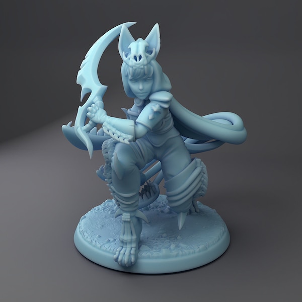 Displacer Beast Hunter | Twin Goddess Miniatures