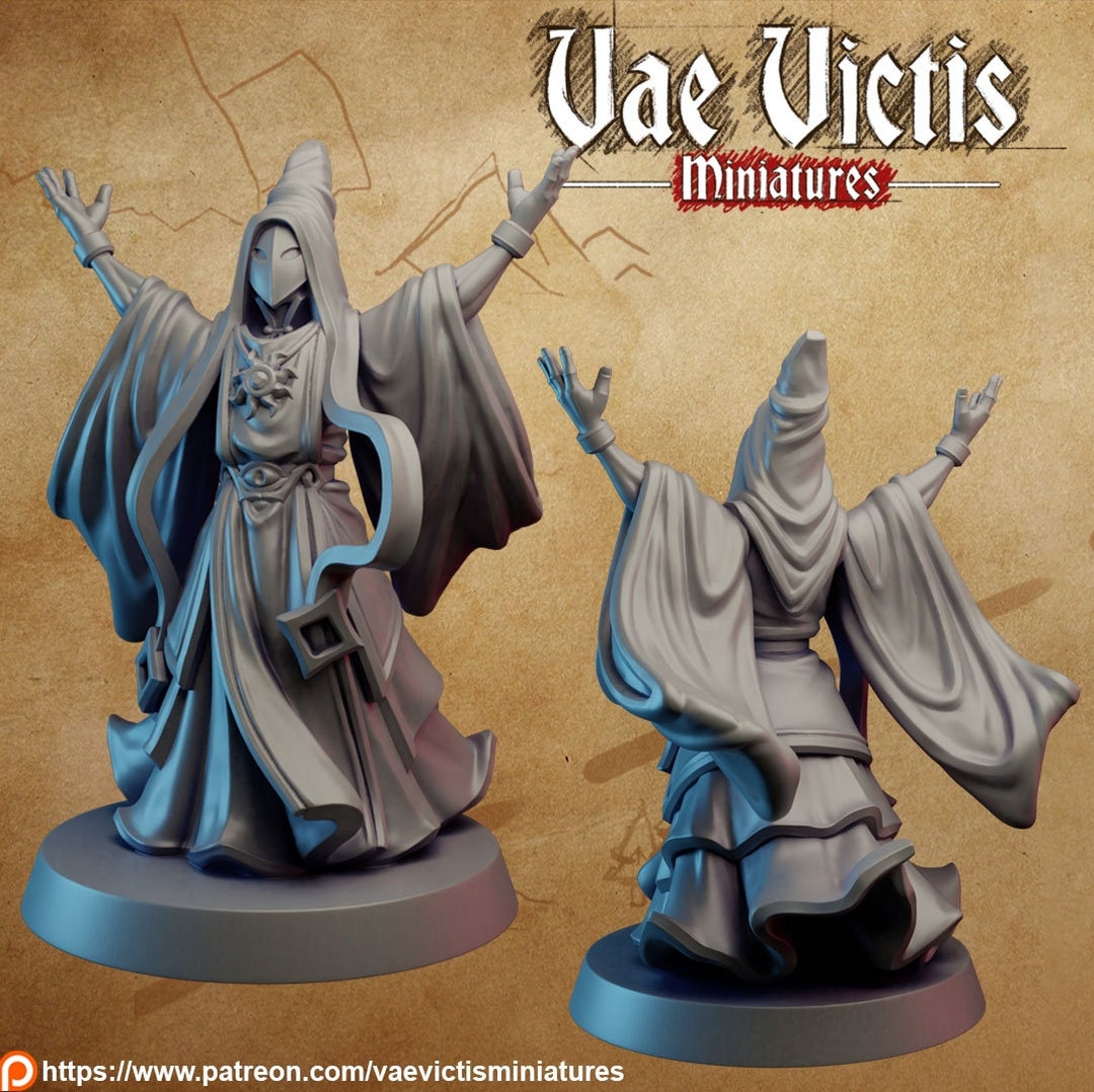Cult Leader Zealots of the Undercity Vae Victis Miniatures Etsy
