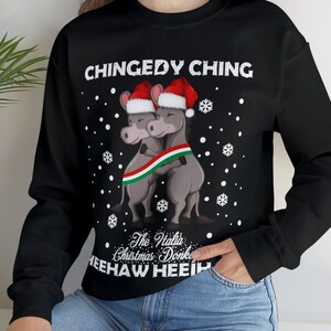 Dominick the donkey christmas sweater sales