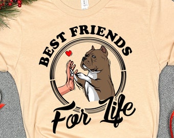 American Bully Best Friends Shirt, Pitbull Dad Geschenk