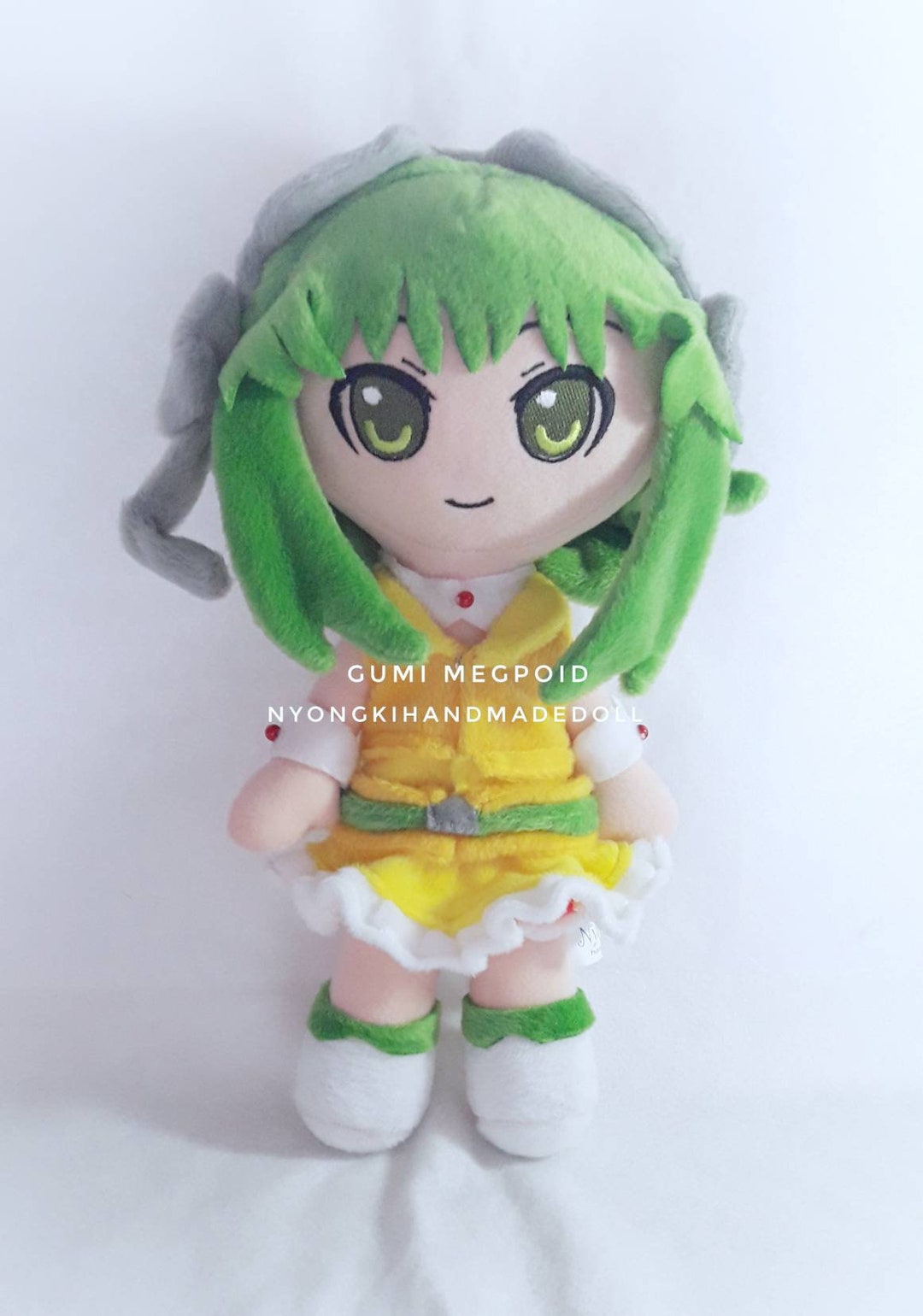 GUMI ぬいぐるみ　megpoid digitalstars アクリルスタンド Gumi Megpoid- Custom Plushie From Your Favourite Vocaloid - Etsy