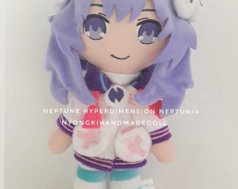Nettuno da Hyperdimension Neptunia - Peluche personalizzato dal tuo anime/gioco preferito