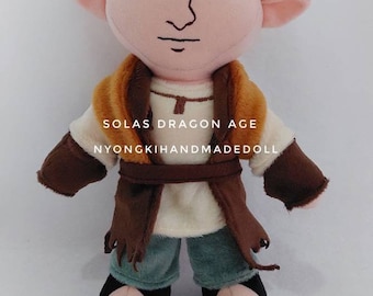 Solas From Dragon Age - Custom Plush from Your Favourite Character