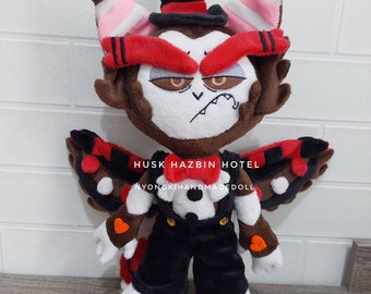 Peluche personalizado: Husk de Hazbin Hotel