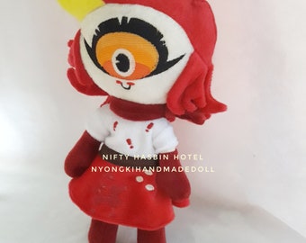 Peluche personalizado de tu personaje favorito de anime, juego o película: Nifty de Hazbin Hotel