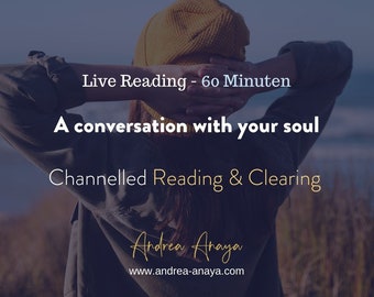 Live Soulalign 60 min Reading