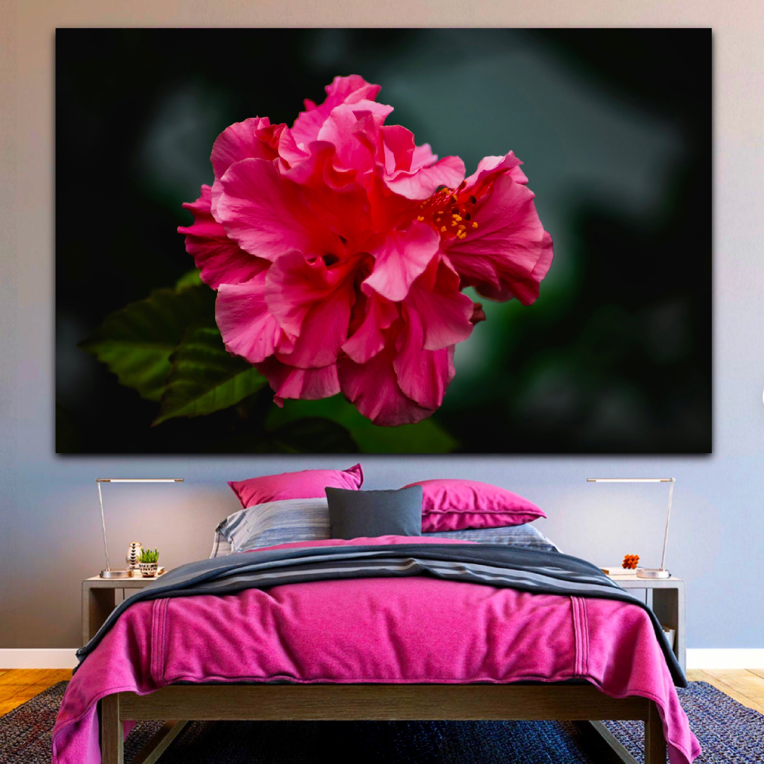 Flower Wall Art Flower Art Print Flower Wall Art Flower Etsy