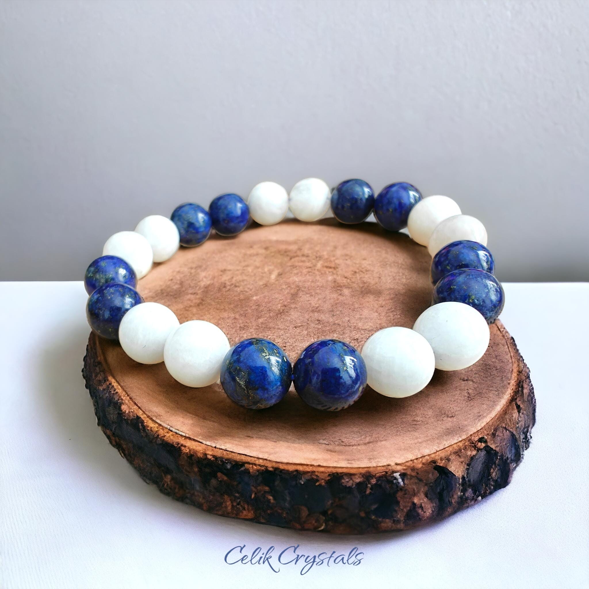 Lapislazuli Armband Mondstein