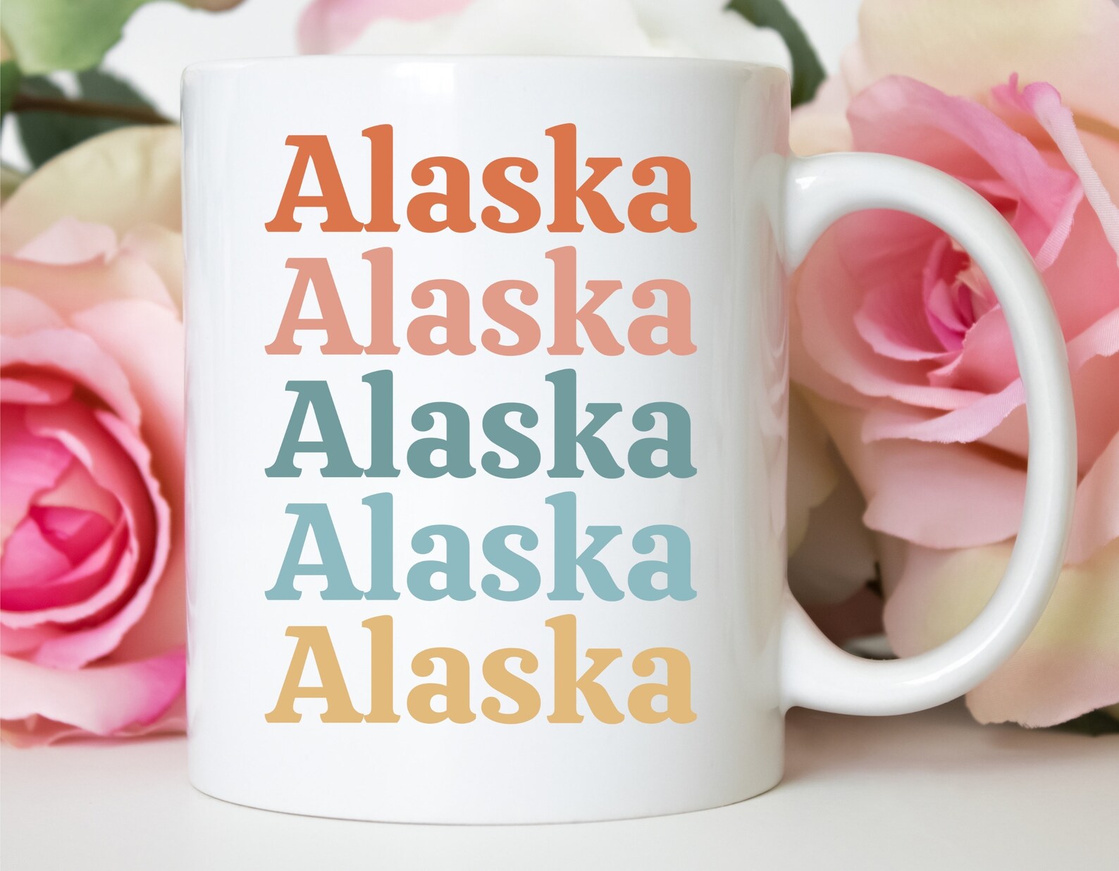 Alaska Mug Alaska Gifts Alaska State Gifts Alaska Coffee Etsy