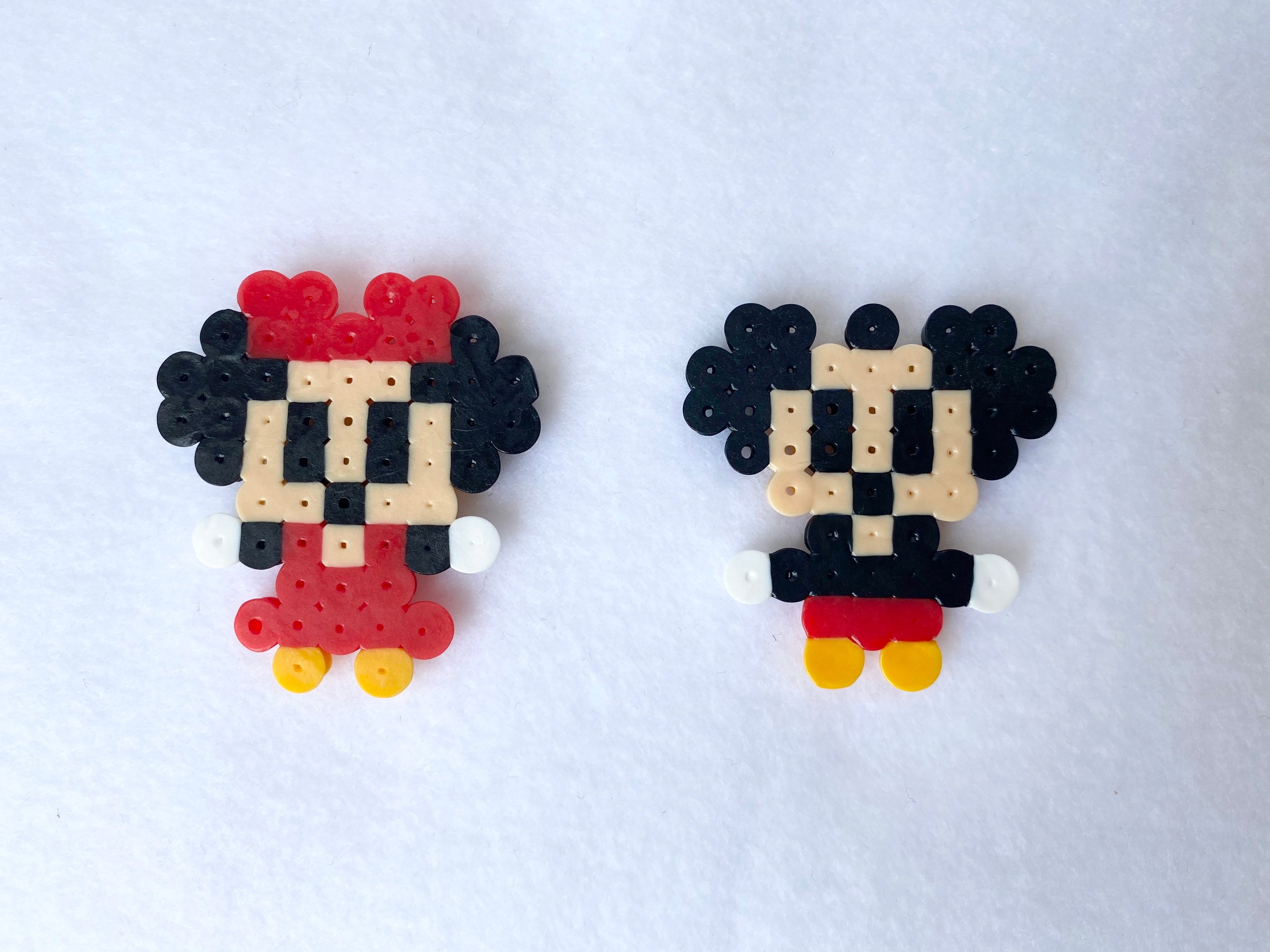 Minnie perler bead pattern