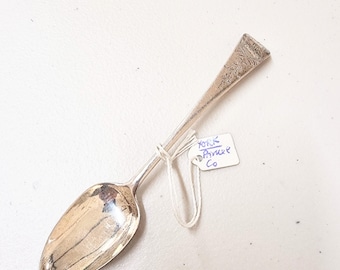 Antyczna łyżka ze srebra próby 925 z Yorku. Styl georgiański. NI/sp50