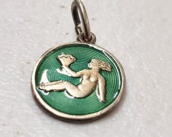 David Andersen, charm, mermaid, sterling silver, vintage. KR/1727