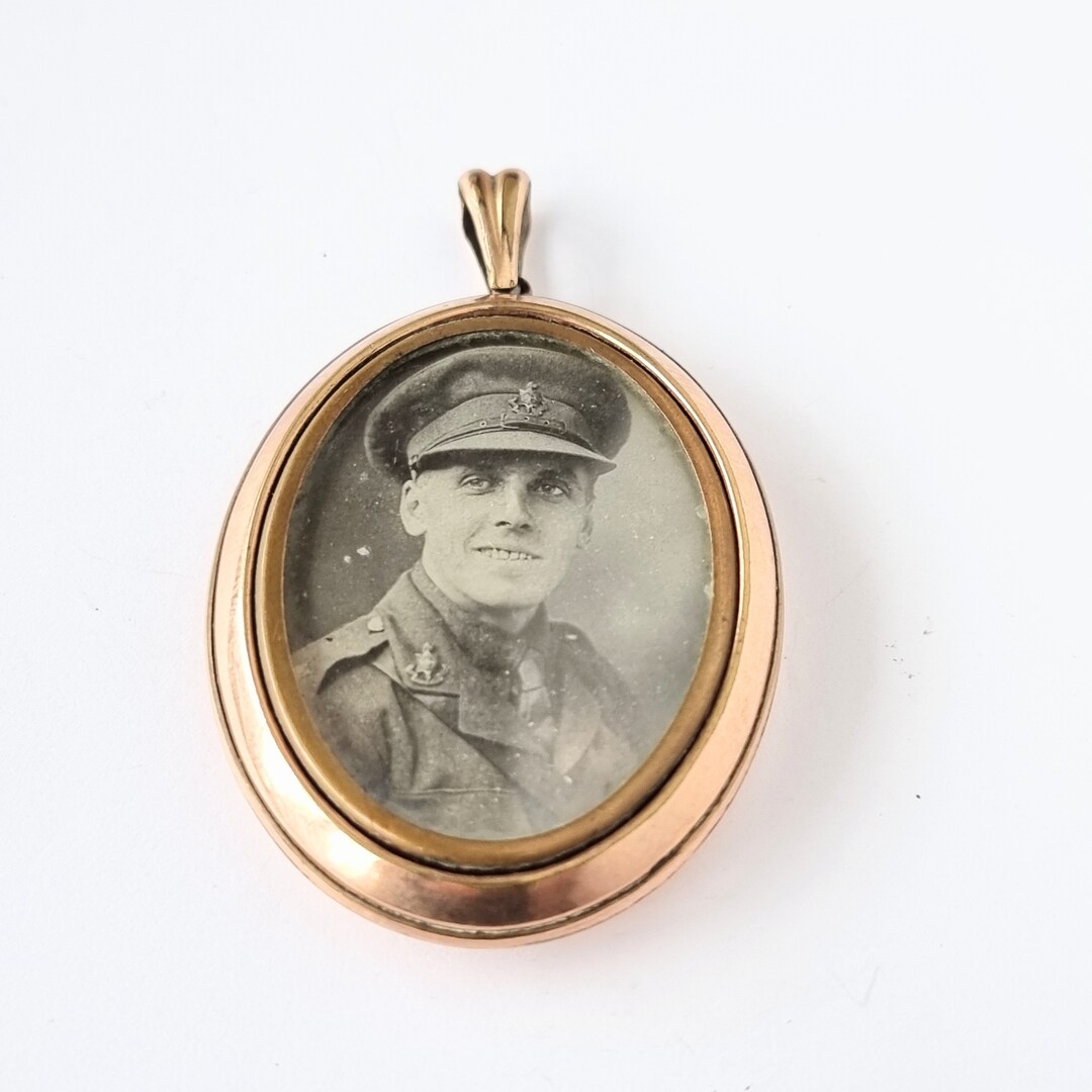 Early 20th C. Rolled Gold 2 Sided Picture Locket, Antique, IR/1248 - Etsy