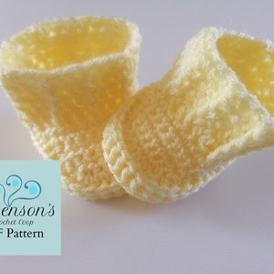 Pillars Bootie Crochet Pattern