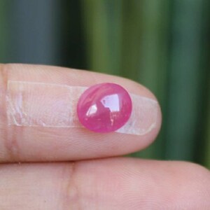 Natural Ruby star cabochon