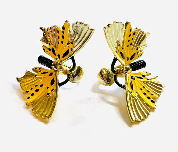 Vintage Jewelry Sarah Coventry Butterfly in Black… - image 6