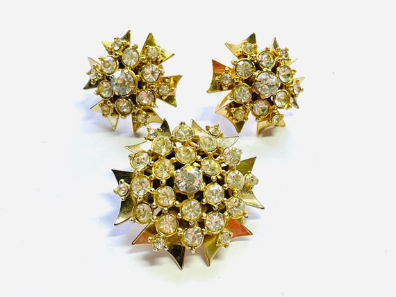 Vintage Jewelry Emmons "Sparklets" Pin Brooch Ear… - image 10