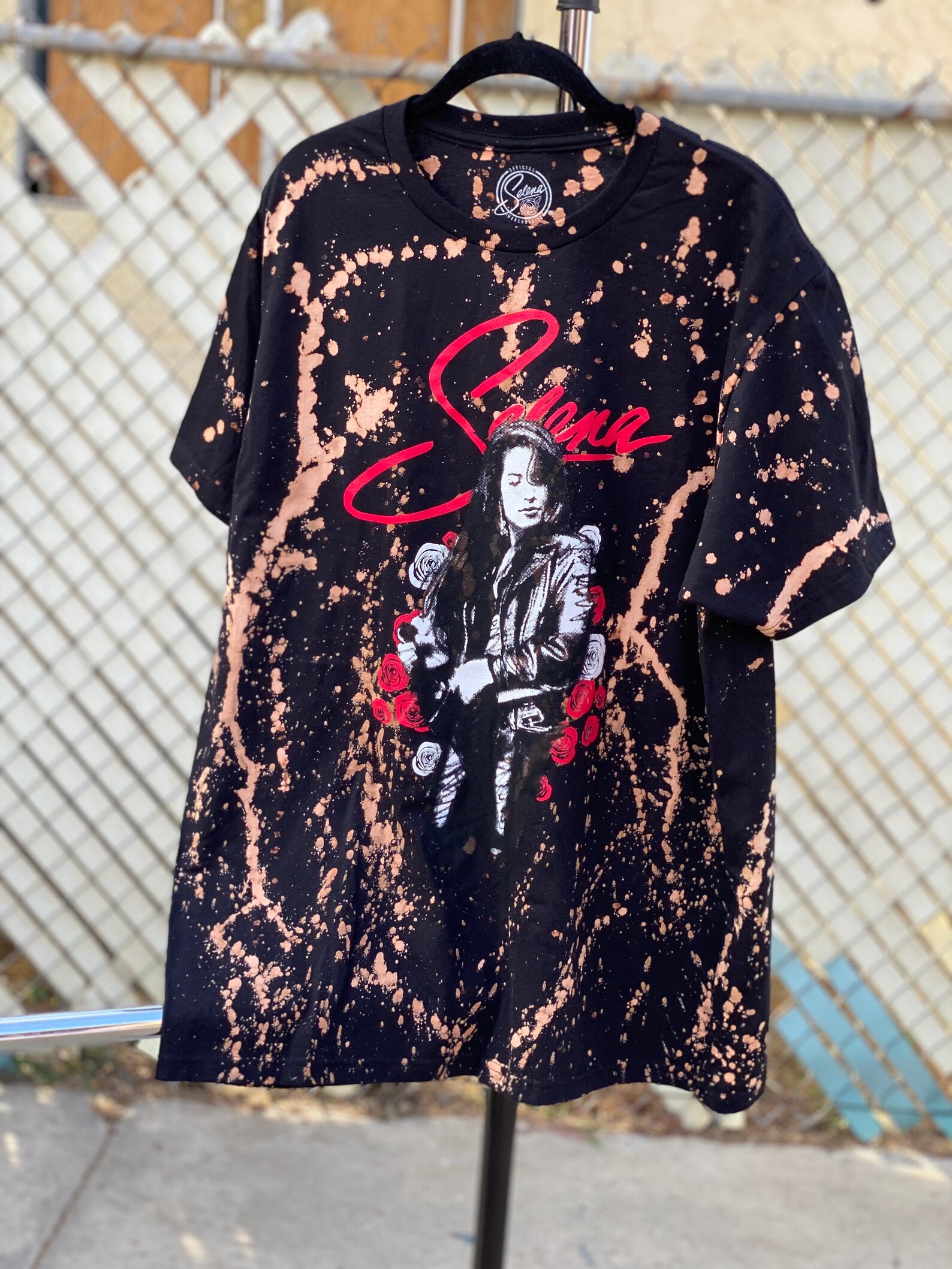 selena tie dye shirt
