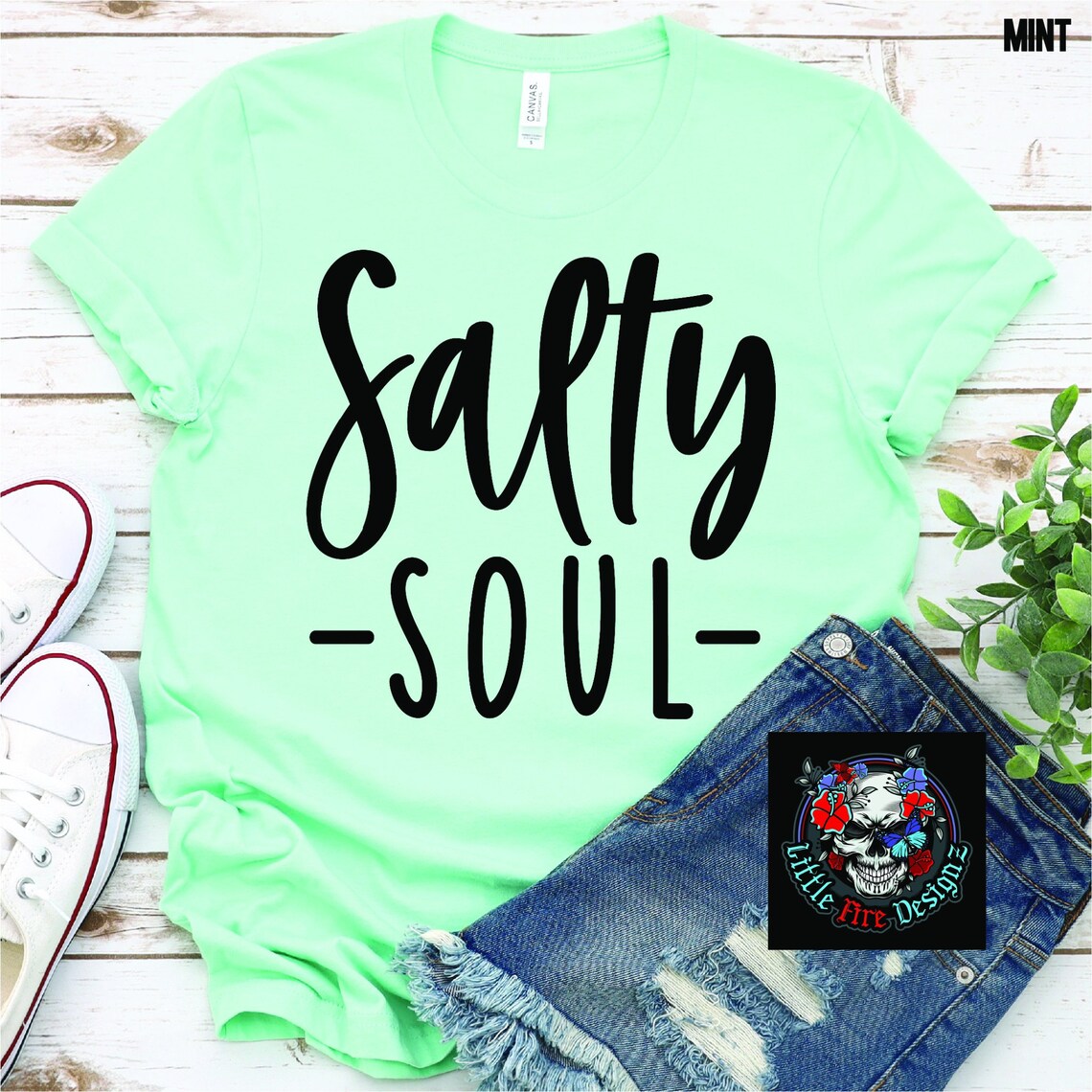 salty soul shirt