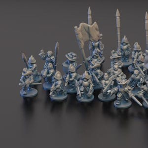 Grim Dark Conquistadors - Empire of mankind - 6-10mm - Wakelessrex