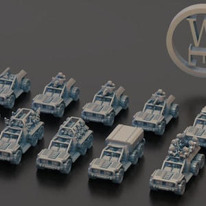 Esyrian Vehicles - 6-10mm - Wakelessrex