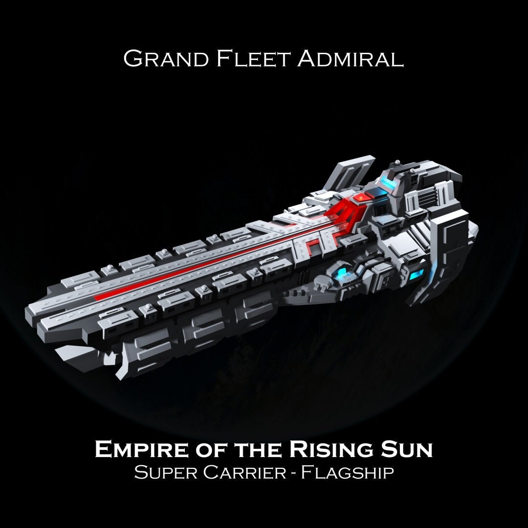 Empire of the Rising Sun Flagships and Expansions 1/5000 Scale Grand