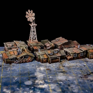 Shanty Town - 6mm - TheLazyForger