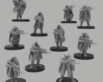 Specialized/Command/Recon Infantry - Heck Ghosts - 28-32mm - ThatEvilOne