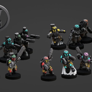Clan Rex - GMO Wars - 6-10-15mm - Wakelessrex