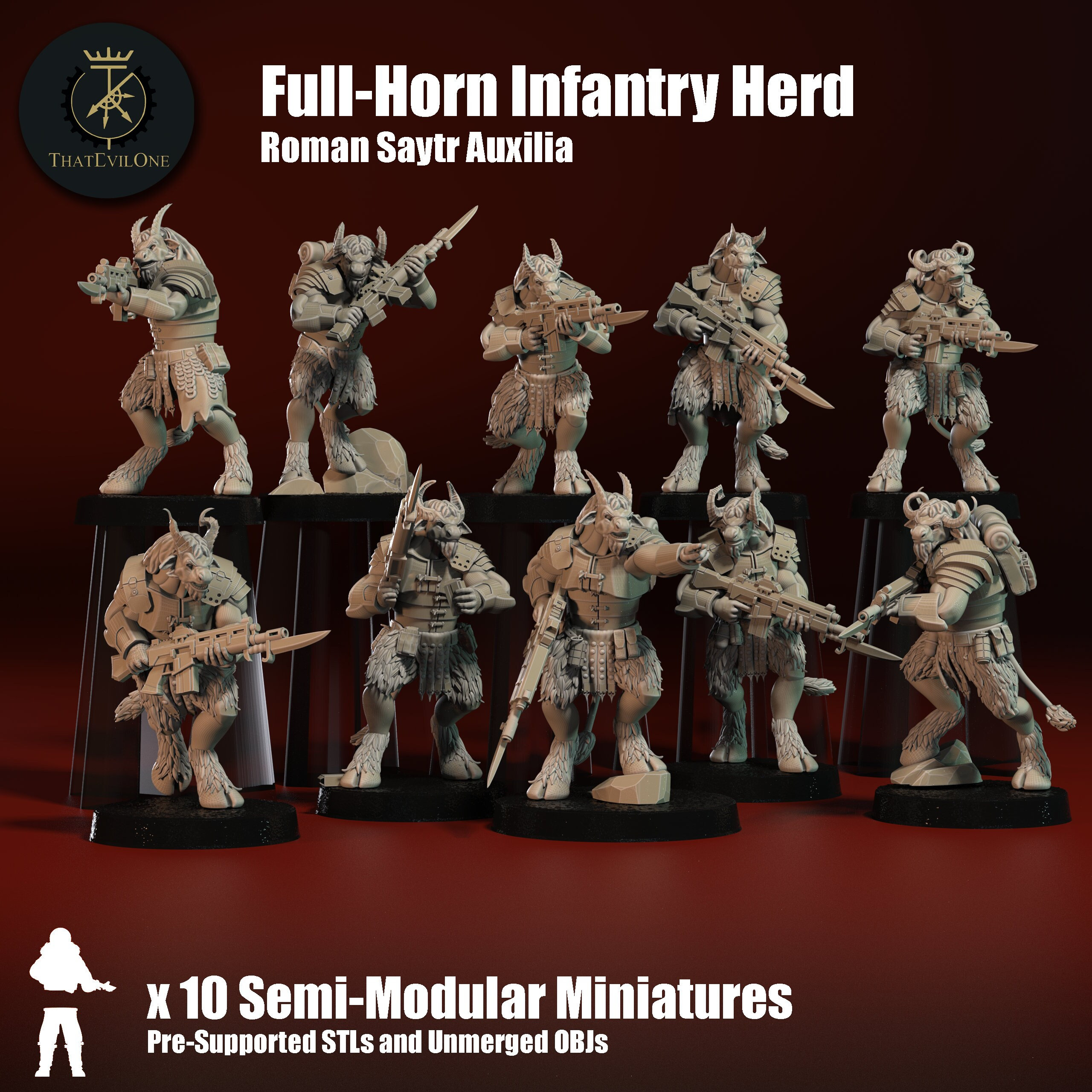 Beasts Auxilia - 28mm - ThatEvilOne