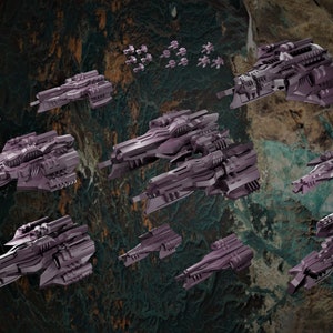 Nosterov Covens  - 1/5000 Scale - Grand Fleet Admiral Tabletop