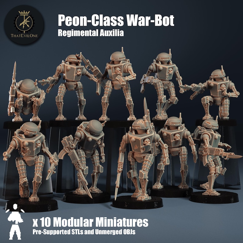 Bot - Regimental Auxilia - 28-32mm - Thatevilone - Etsy