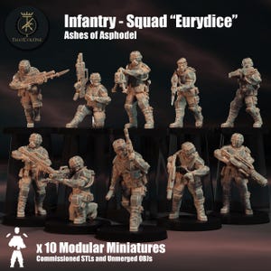 Infantry - Ashes of Asphodel - 28-32mm - ThatEvilOne