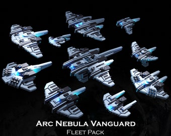 Arc Nebula Vanguard - 1/5000 Scale - Grand Fleet Admiral Tabletop