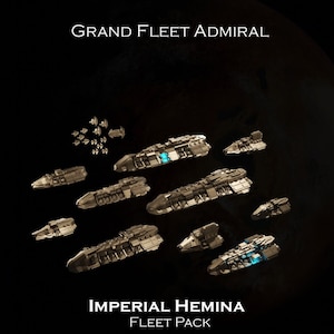 Imperial Hemina - 1/5000 Scale -  Grand Fleet Admiral Tabletop