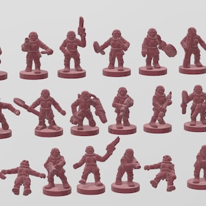 Penal Battalion - Empire of mankind - 6-10-15mm - Wakelessrex