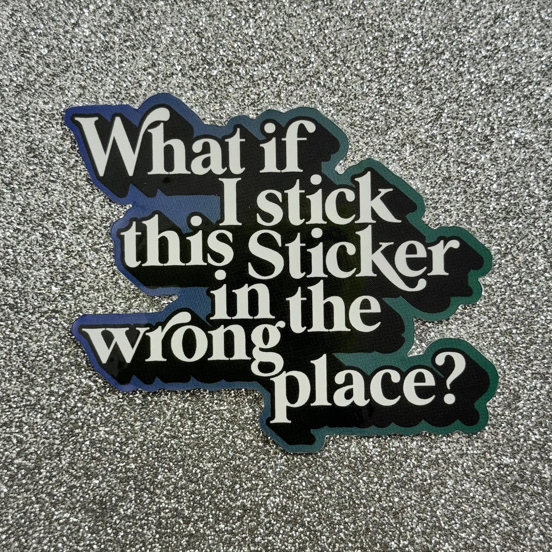 Disoriented Stickers Sticker Anxiety Sticker - Etsy