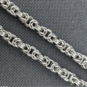 Byzantine chainmail necklace/choker