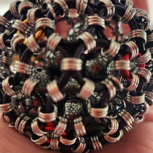 Chainmail Jingle ball fidget toy