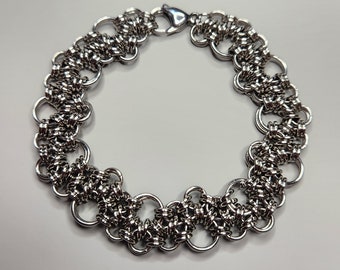 Chainmail bracelet stainless steel