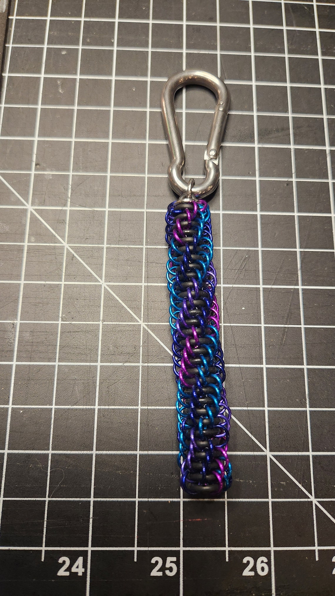 Chainmail Fidget Toy Key Chain - Etsy