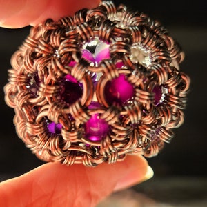 Chainmail fidget ball