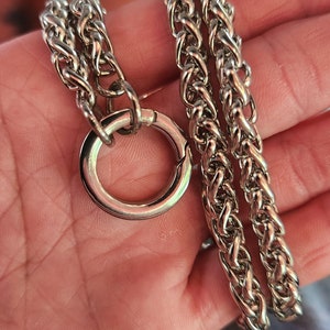Stainless steel day collar no clasp needed