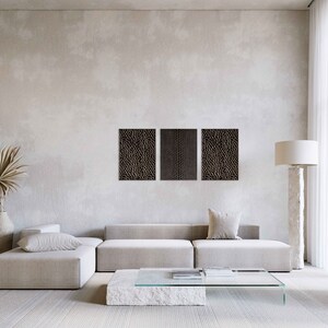 Intricate Graved Panels, corals and snake motif – Sophisticated Trio: elegance, detail, and nature’s symbolism in one refined composition. image 2