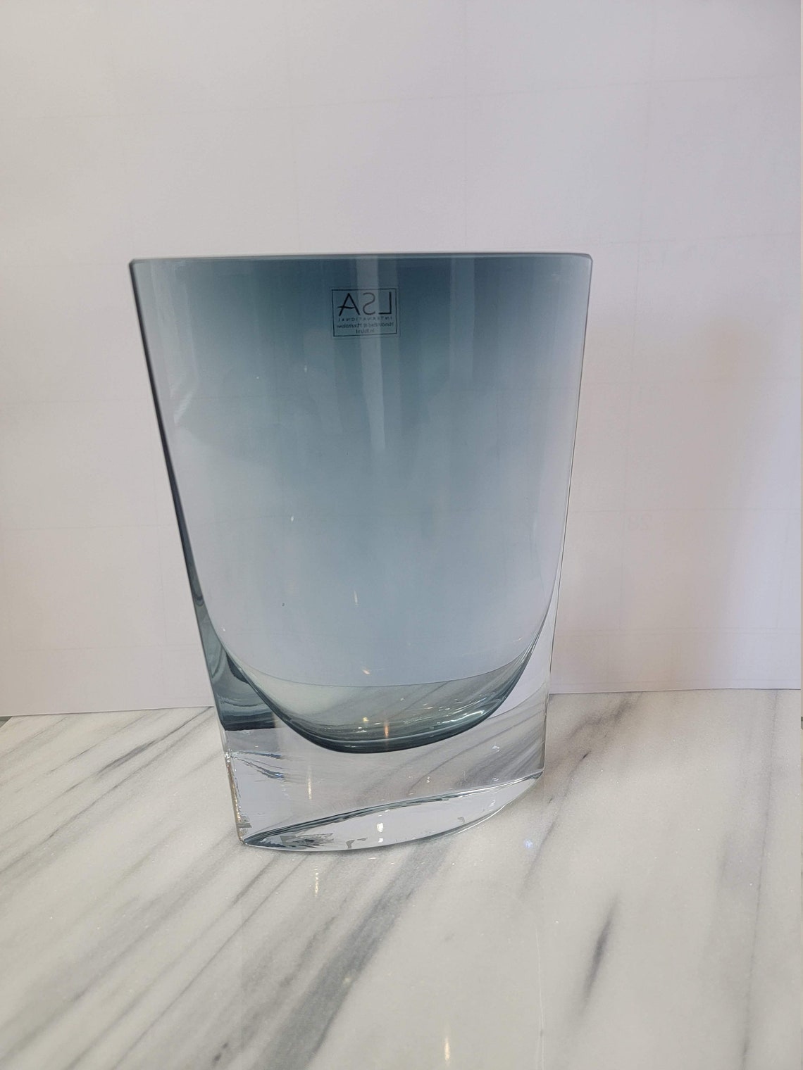 LSA International Glass Vase Hand Crafted and Mouth Blown in Etsy