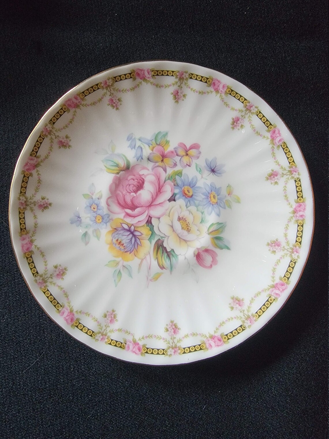 Vintage Duchess Fine Bone China Tea Cup & Saucer Set made in Etsy