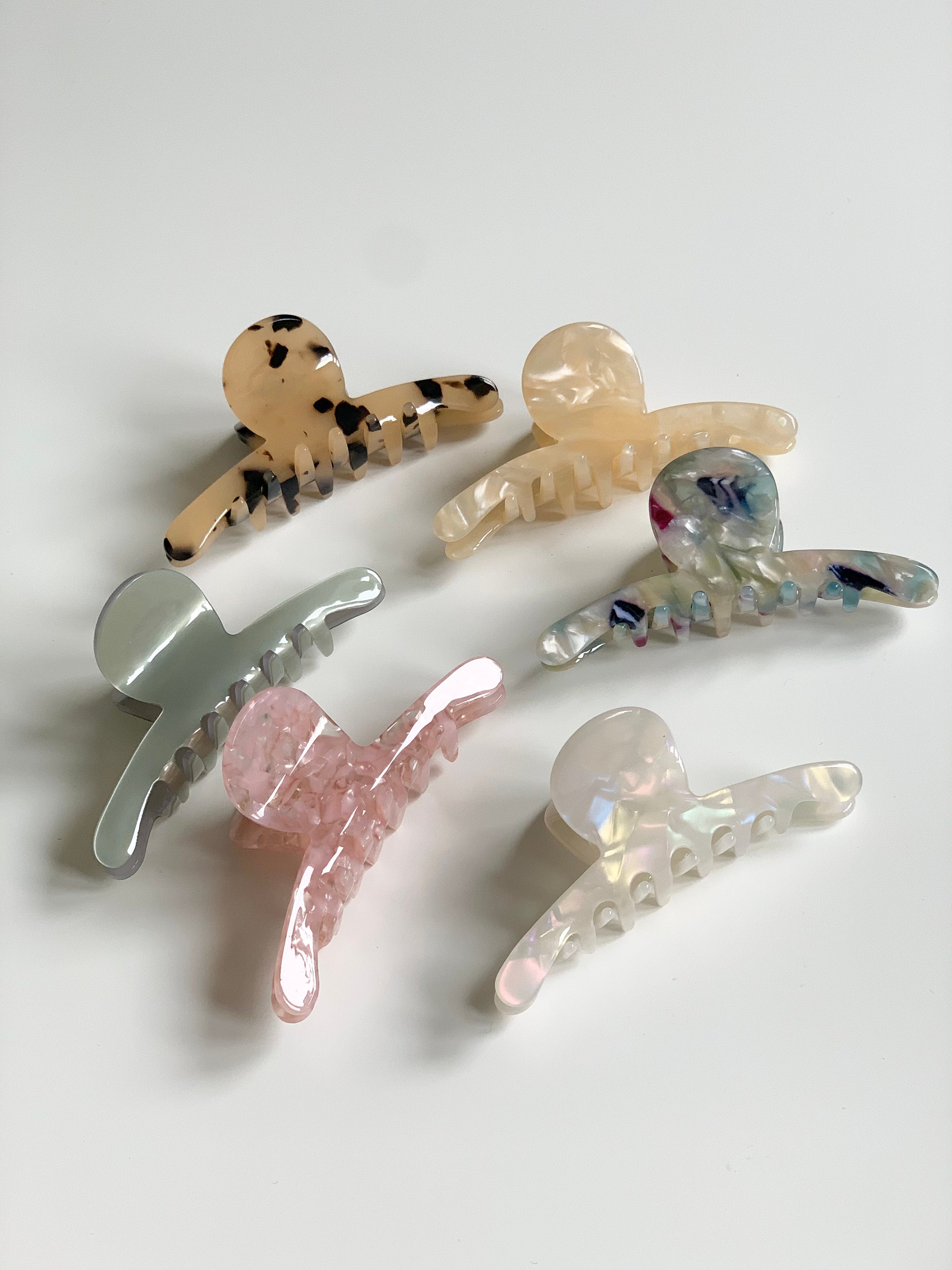 Wunderschöner langer dünner Haarclip im koreanischen Stil | Etsy