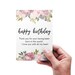 Printable Birthday Card for Him, Happy Birthday Watercolor Flower ...